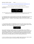 Blackbody Radiation Applet Name: A. Wien`s law gives the