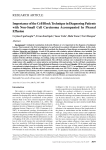 RESEARCH ARTICLE Importance of the Cell Block Technique in