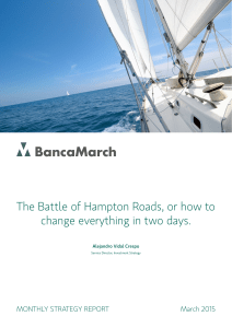 The Battle of Hampton Roads, or how to change
