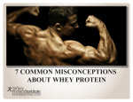 7 common misconceptions about whey protein