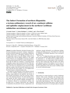 The Imbert Formation of northern Hispaniola: a tectono