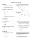 MATH 1316-TEST 1 REVIEW