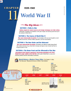 Chapter 11: World War II, 1939-1945