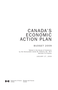 The Budget Plan 2009