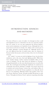 Introduction: Sources and Methods - Beck-Shop