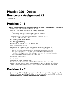 Solutions #2