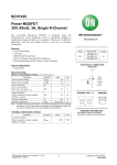 SCH1435 Power MOSFET 30V, 89mΩ, 3A, Single N