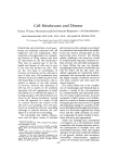 Cell Membranes and Disease