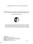 The Nurturing Parenting Programs