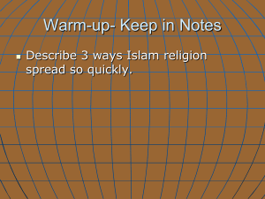 10.2 Islam Expands