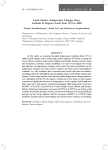 Earth Surface Temperature Changes above Latitude 45 Degrees