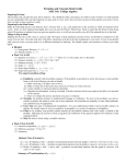 Formulas and Concepts Study Guide MAT 101: College Algebra