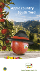 Apple country South Tyrol - South Tyrolean apple PGI
