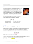 Scientific Notation