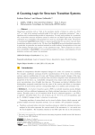 A Counting Logic for Structure Transition Systems - RWTH
