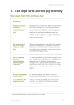 7. Tax, legal form and the gig economy