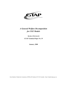 A General Welfare Decomposition for CGE Models