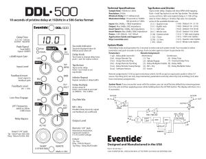 10 seconds of pristine delay at 192kHz in a 500