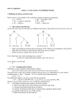 Intro to Linguistics Syntax 2: A more perfect Tree