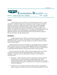 Engineering Bulletin #43 VFD Application