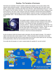 Reading: The Formation of Hurricanes