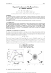 Magnetic Confinement of the Plasma Fusion by Tokamak Machine