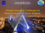 Climate Adaptation Challenges for Boston`s Water and