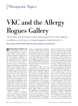VKC and the Allergy Rogues Gallery
