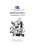 2015 Tests and Keys - Mr. Russell`s Math Home Page