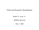 Cities and Economic Development