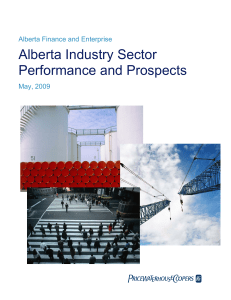 Alberta Industry Sector Performance and Prospects
