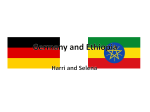 Germany and Ethiopia