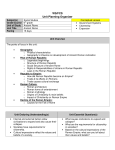 WS/FCS Unit Planning Organizer - Ms. Smith`s Language Arts and