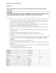 Secondary -‐ Food Chain Activity OBJECTIVE: To see how potential