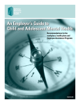 An Employer`s Guide to Child and Adolescent Mental Health