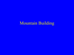 Mountain Building