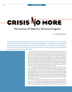 Crisis no More - Brookings Institution