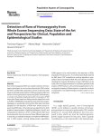 Detection of Runs of Homozygosity from Whole Exome Sequencing