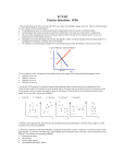 ECN202 Practice Questions: 1930s