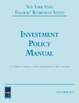 Investment Policy Manual