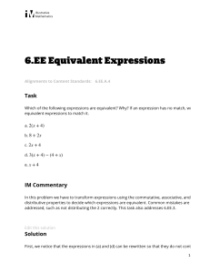 Task - Illustrative Mathematics