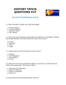 history trivia questions #27