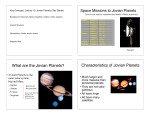 What are the Jovian Planets? Characteristics of Jovian Planets