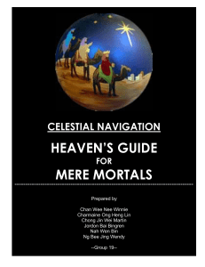 celestial navigation heaven`s guide for mere