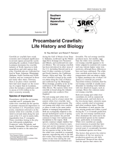 Procambarid Crawfish: Life History and Biology