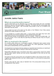 Juvenile Justice Teams - Fact Sheet