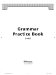 Grammar Practice Book - Methacton School District
