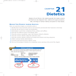 Dietetics - Pearson Higher Education