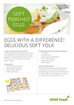eggs with a difference! delicious soft yolk soft