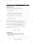 Chapter 16 Evolution of Populations WORKSHEET 1